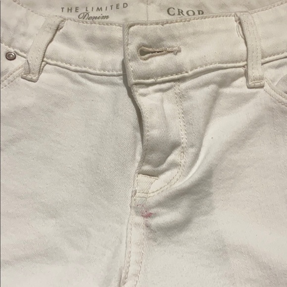 The Limited White Crop Jeans - Picture 3 of 3